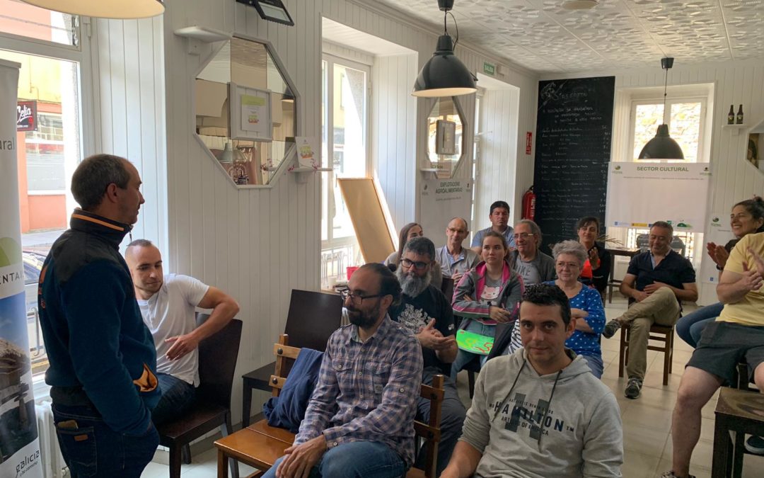 Encontro de labregos da Montaña celebrado na Fonsagrada para coñecer os seus respectivos proxectos